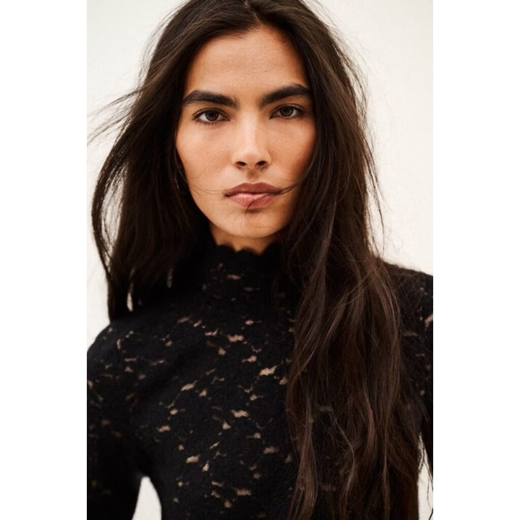 Ba&Sh Learia Jurk Noir