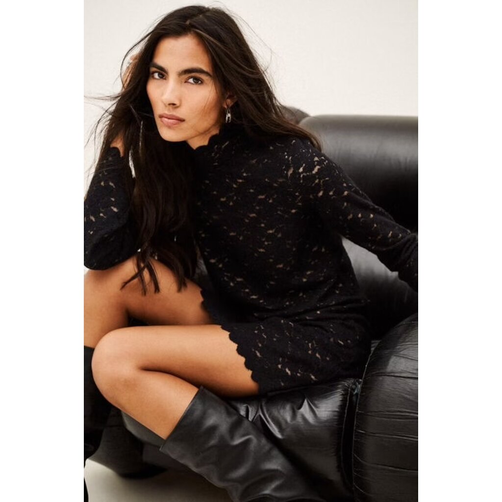 Ba&Sh Learia Jurk Noir