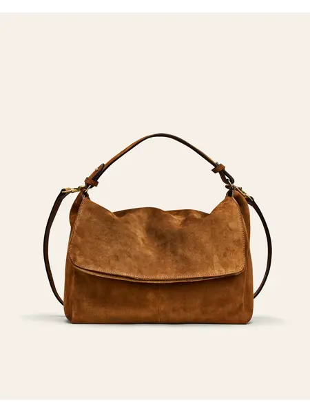 Cala Jade schoudertas Mabi camel