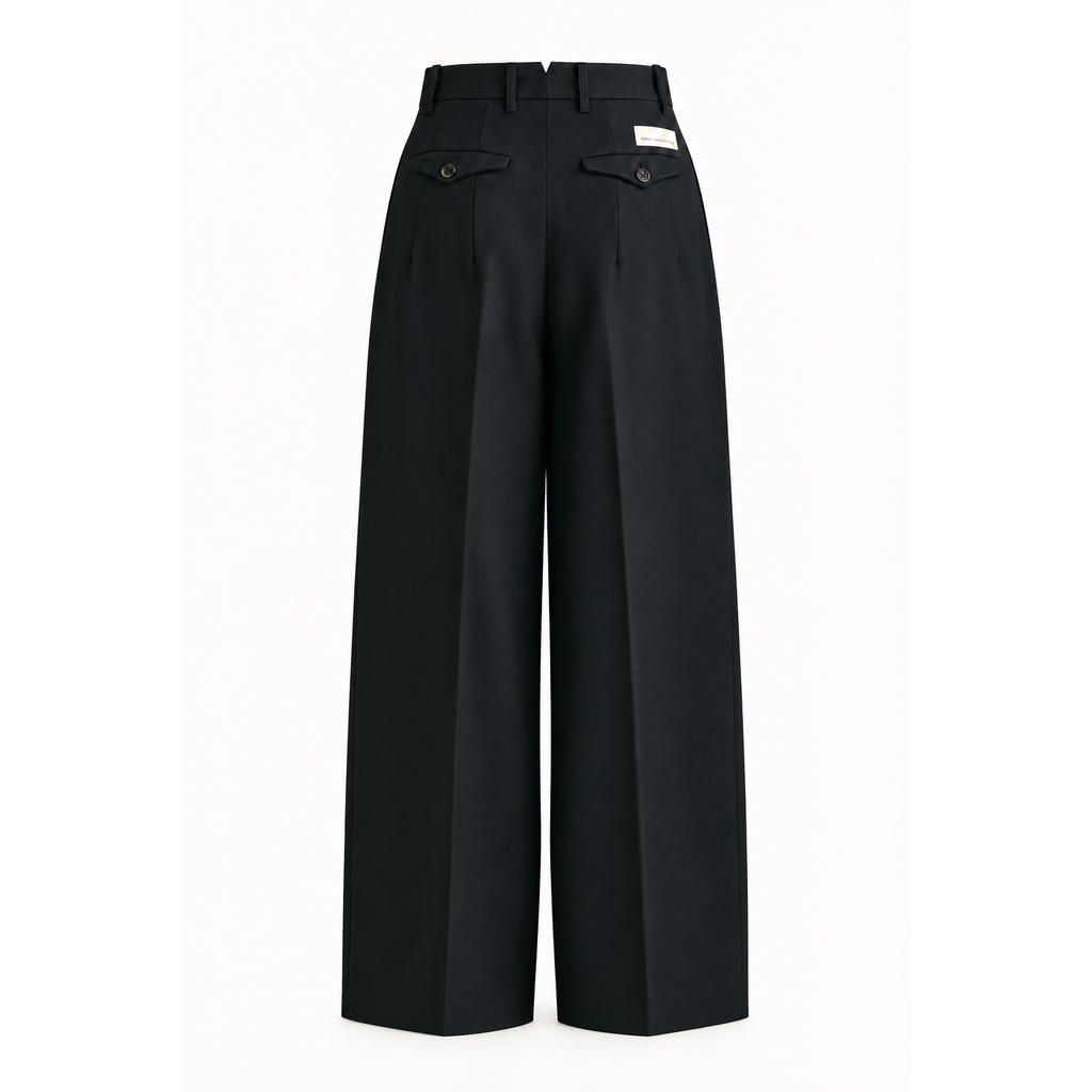 Nine In The Morning Zina Carrot Pantalon Blu Notte/Navy