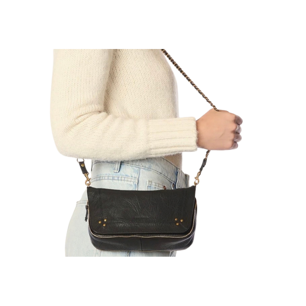 Jérôme Dreyfuss Bobi S Shoulder Bag Noir Goatskin