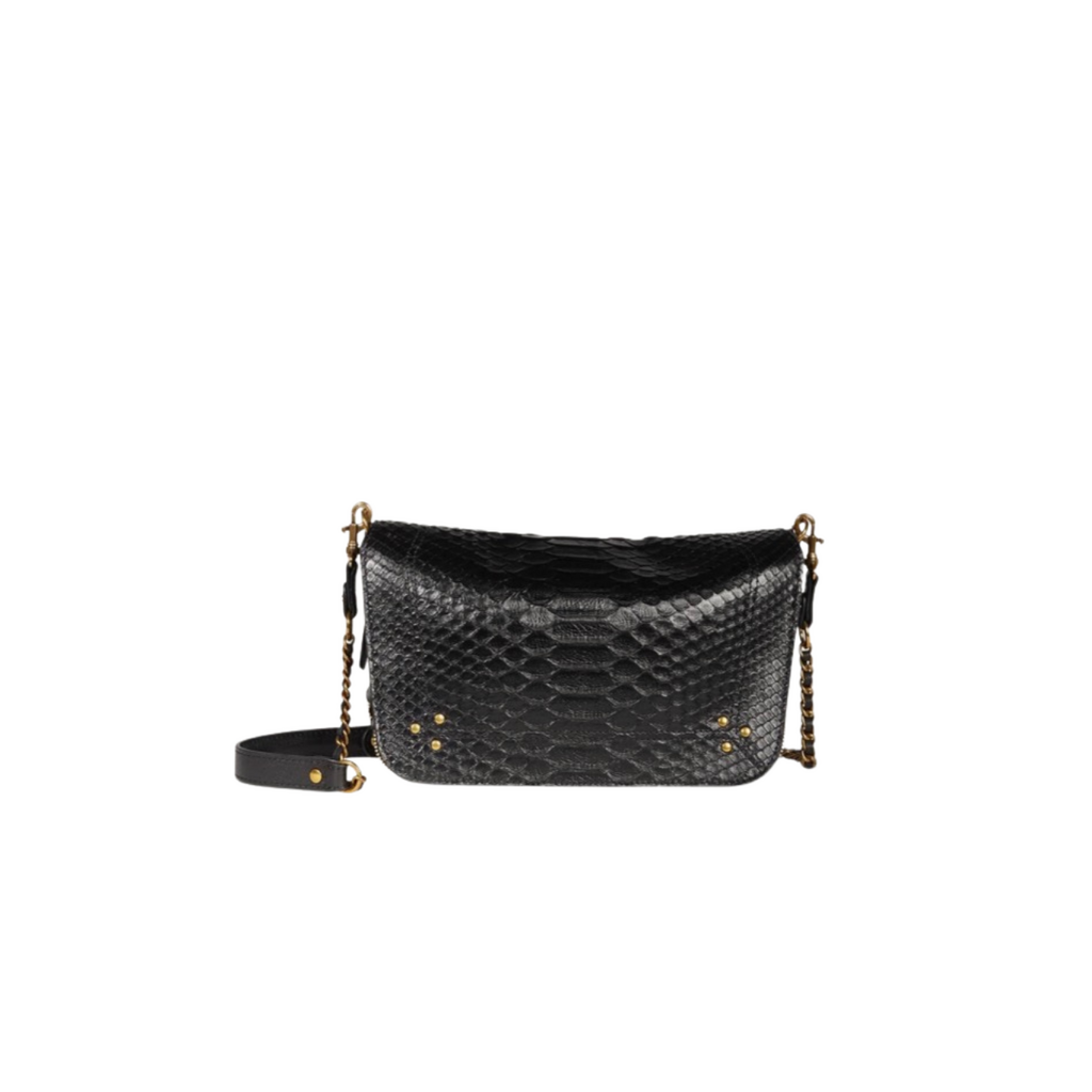 Jérôme Dreyfuss Bobi S Shoulder Bag Noir Python