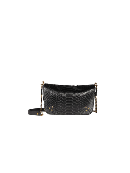Jérôme Dreyfuss tas Bobi S noir python