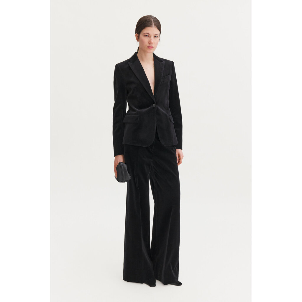 Filippa K Sasha Velvet Blazer Black