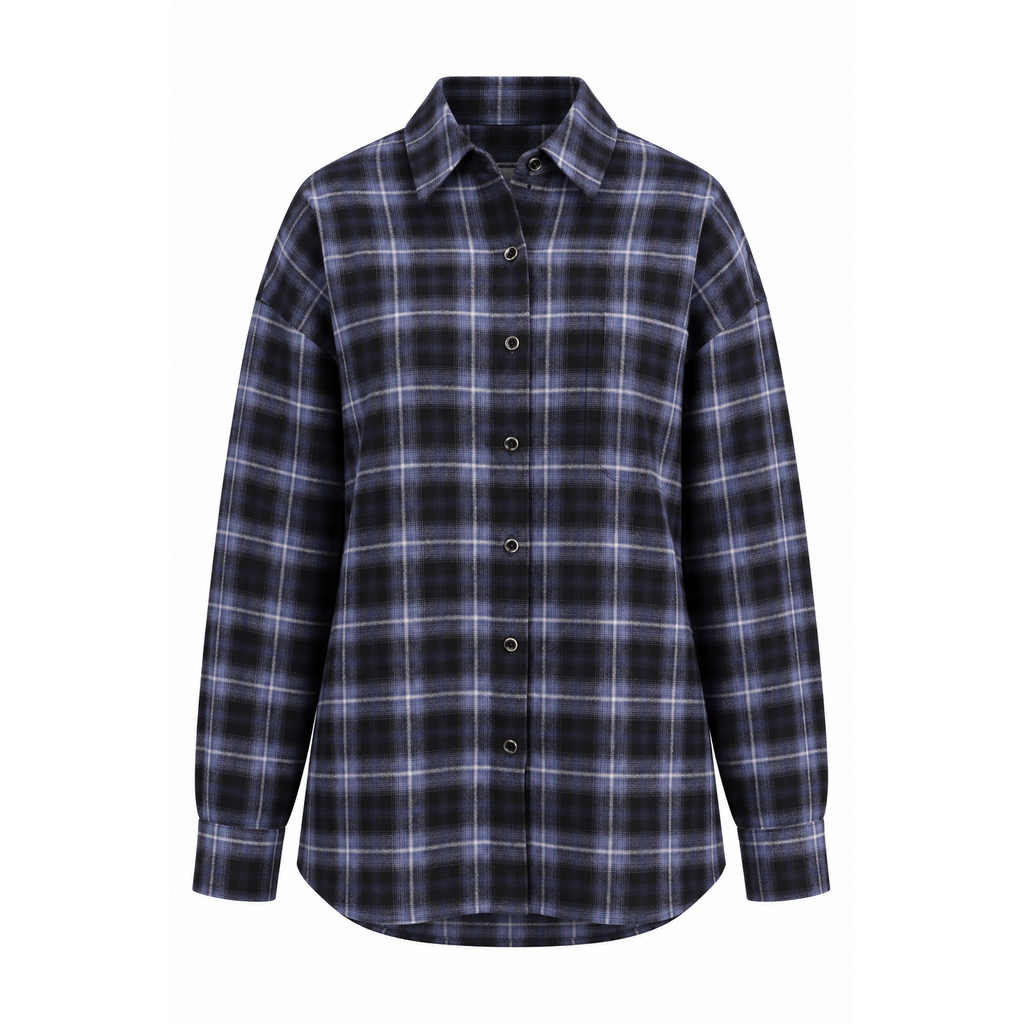 Nine In The Morning Dorota Overshirt Check