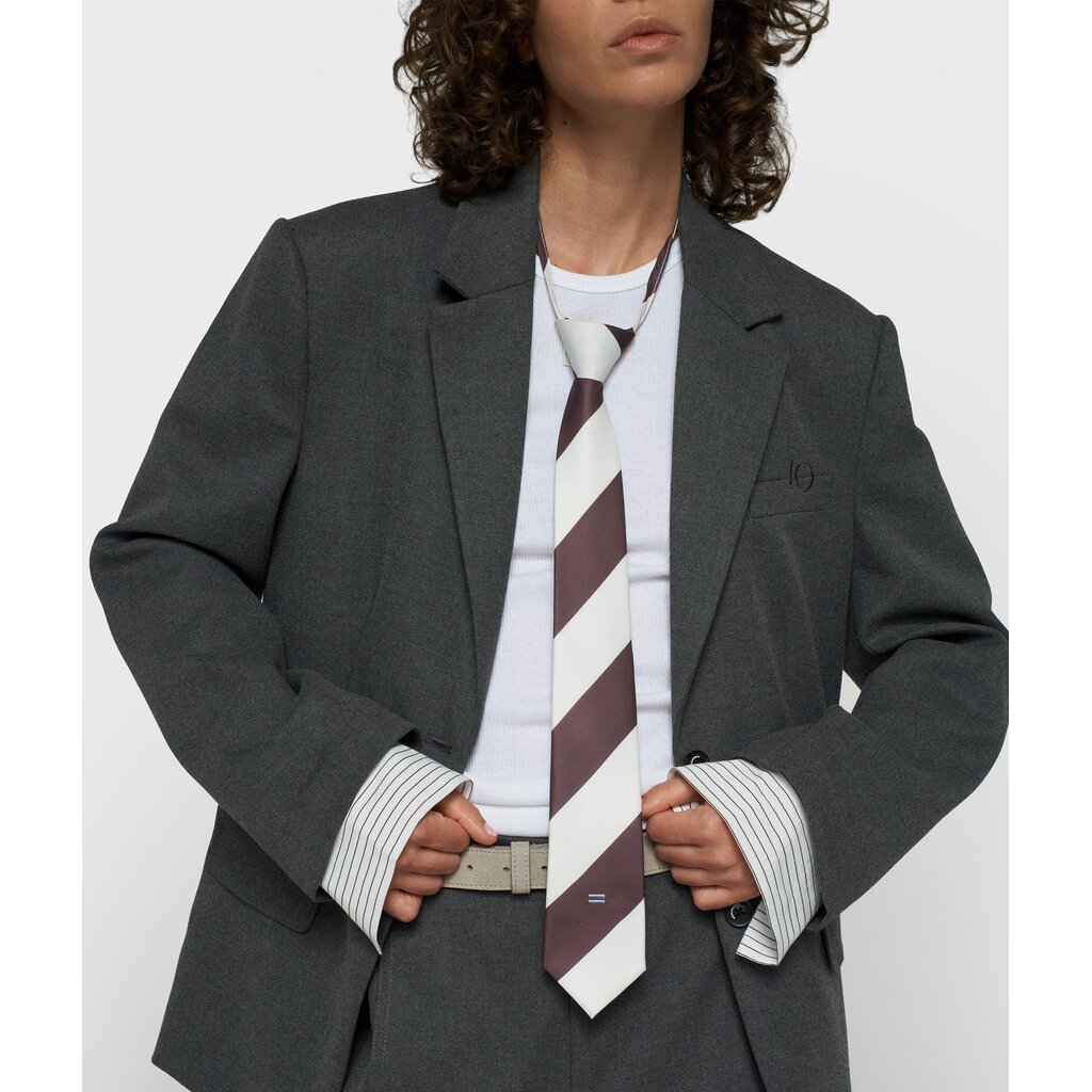 10 Days Tie Stripes Ecru/Brown