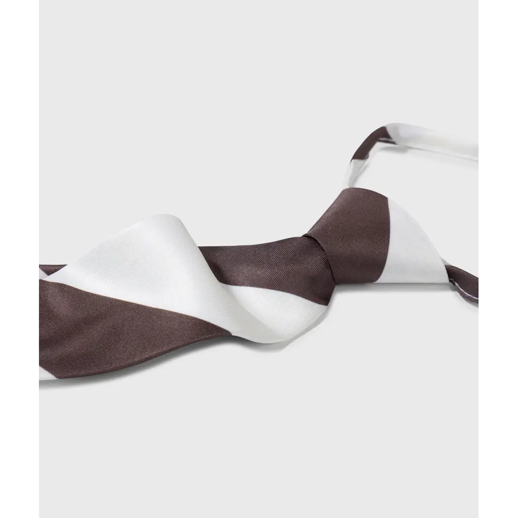 10 Days Tie Stripes Ecru/Brown
