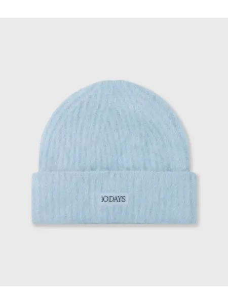 10 Days beanie hairy knit angel blue