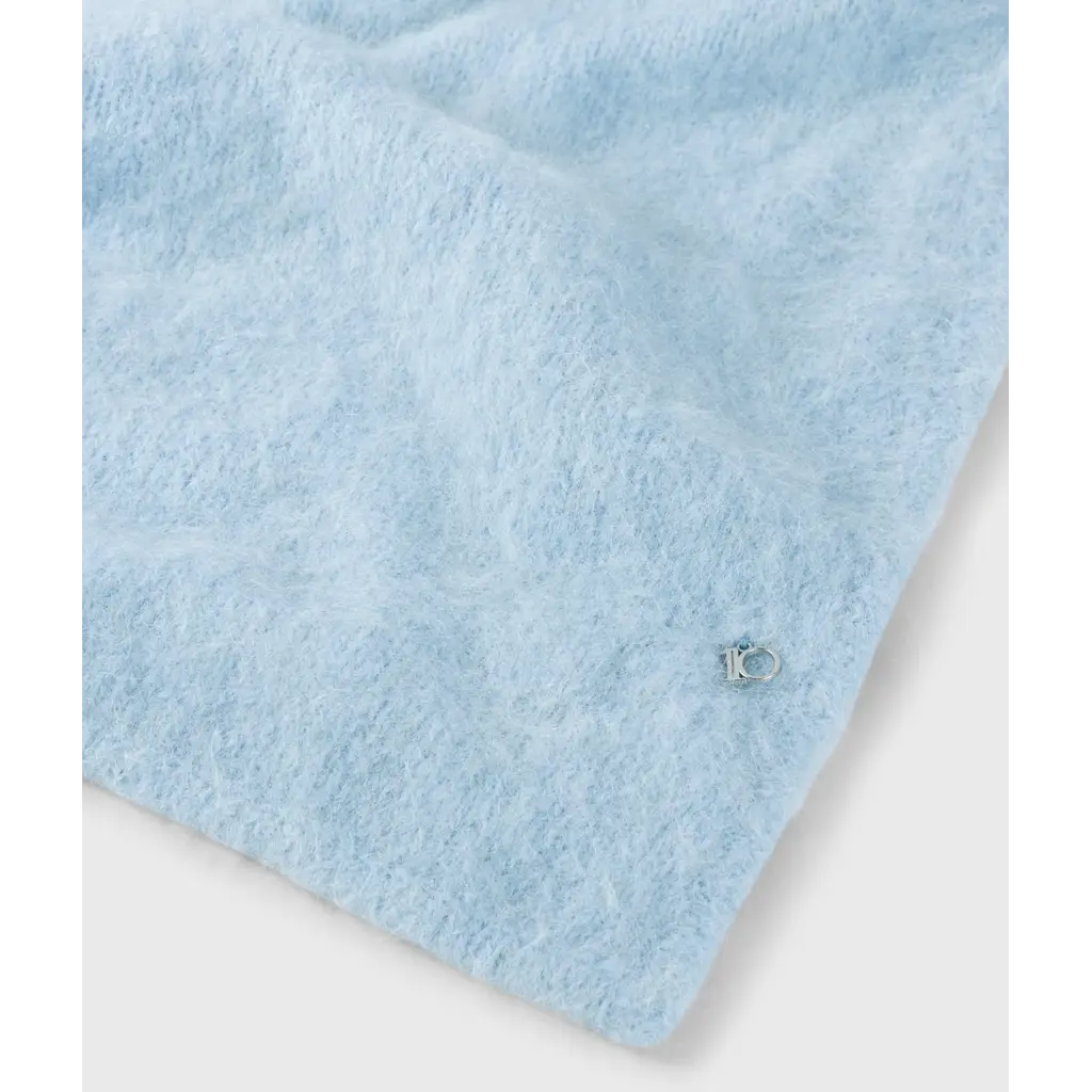 10 Days Hairy Knit Bandana Angel Blue