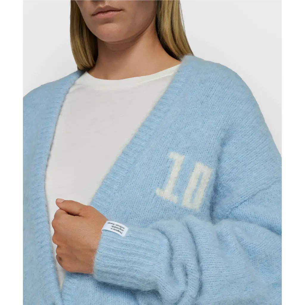 10 Days Hairy Cardigan Angel Blue