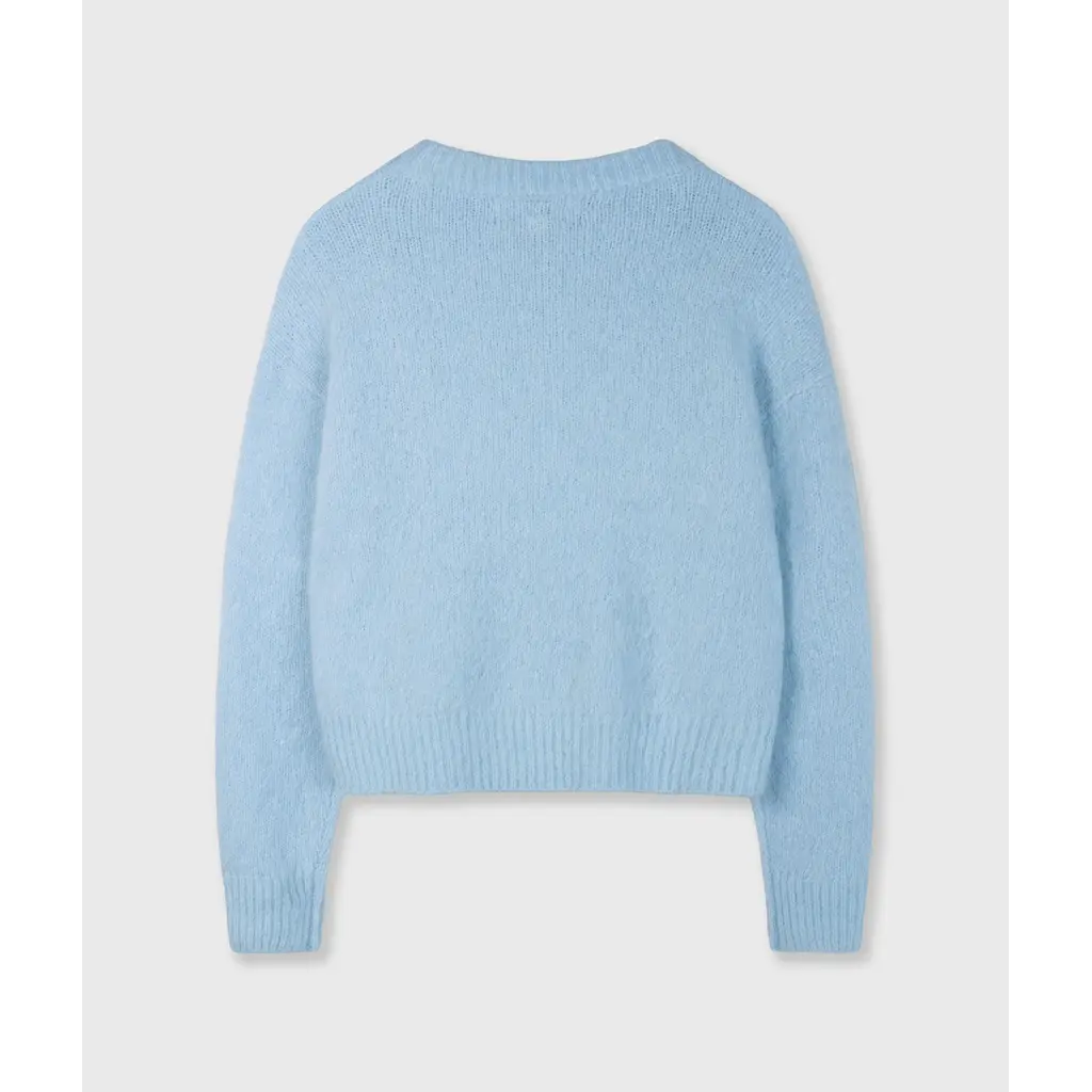 10 Days Hairy Knit Sweater Angel Blue