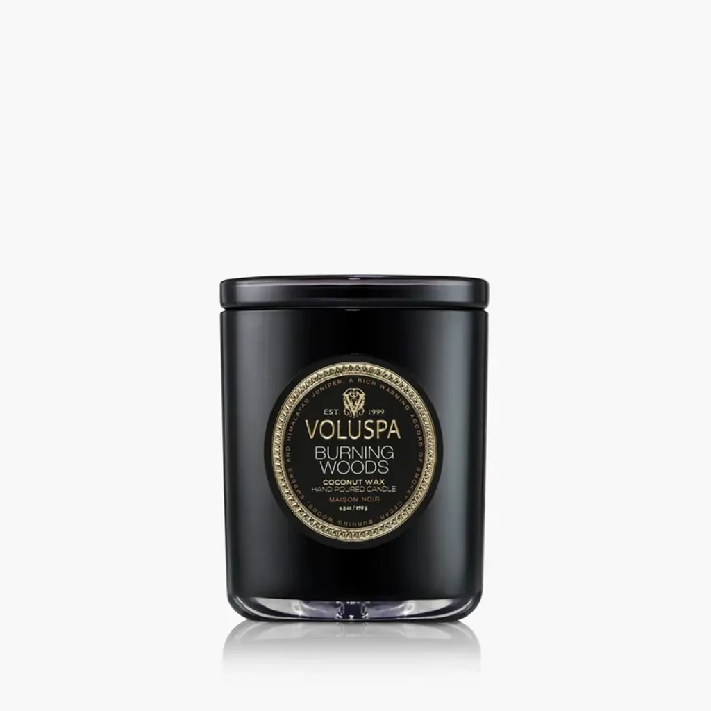 Voluspa Classic Candle Burning Woods