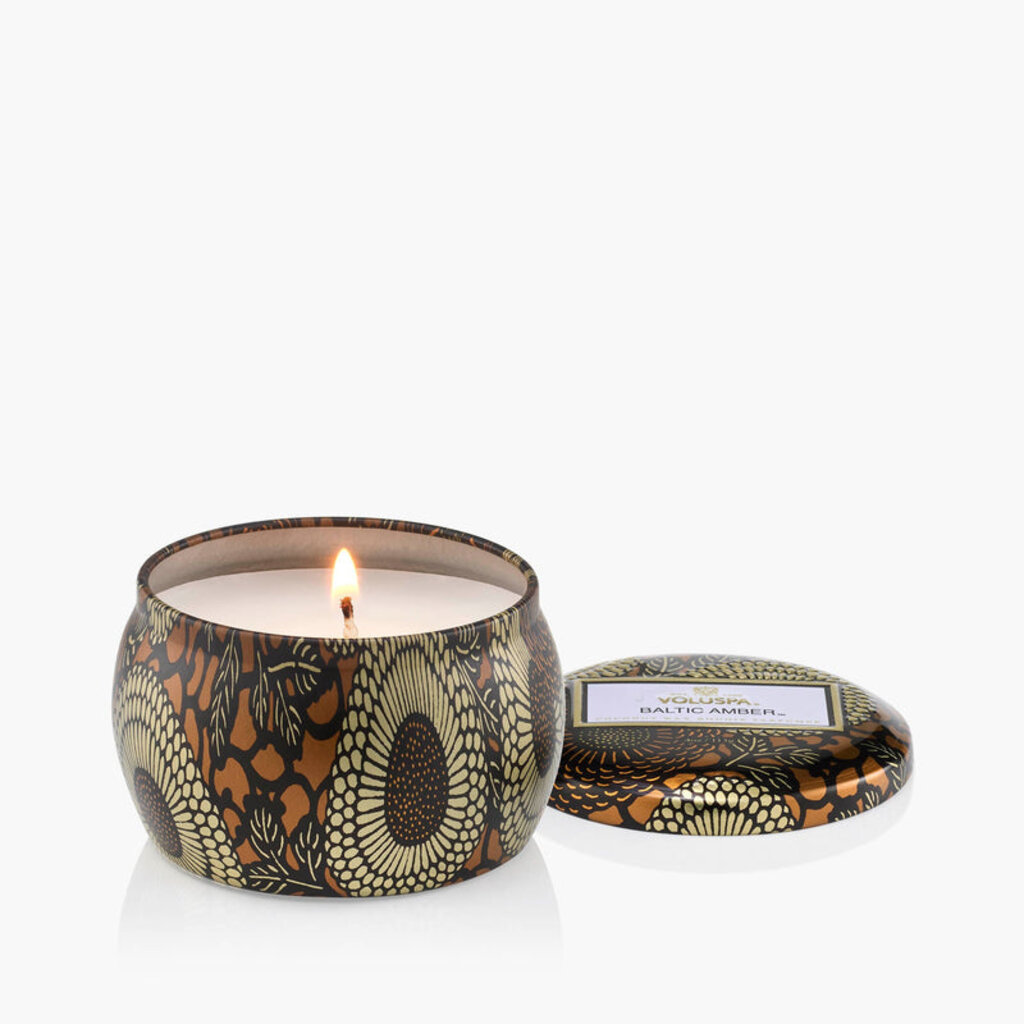 Voluspa Mini Tin Candle Baltic Amber