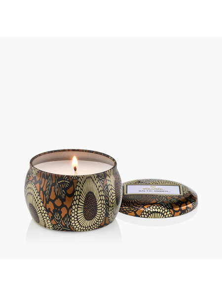 Voluspa mini tin baltic amber