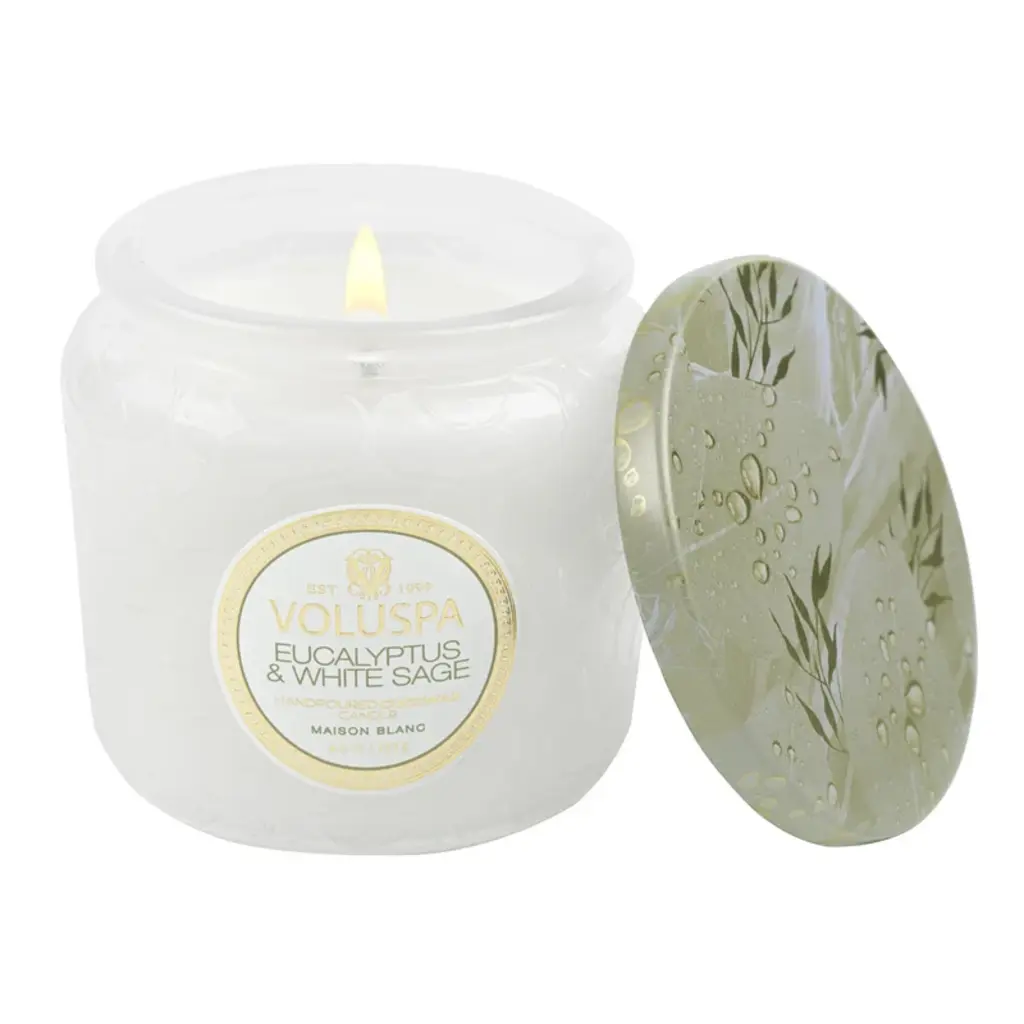 Voluspa Petite Jar Candle Eucalyptus