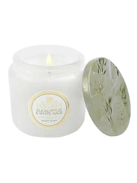 Voluspa kaars petite jar eucalyptus
