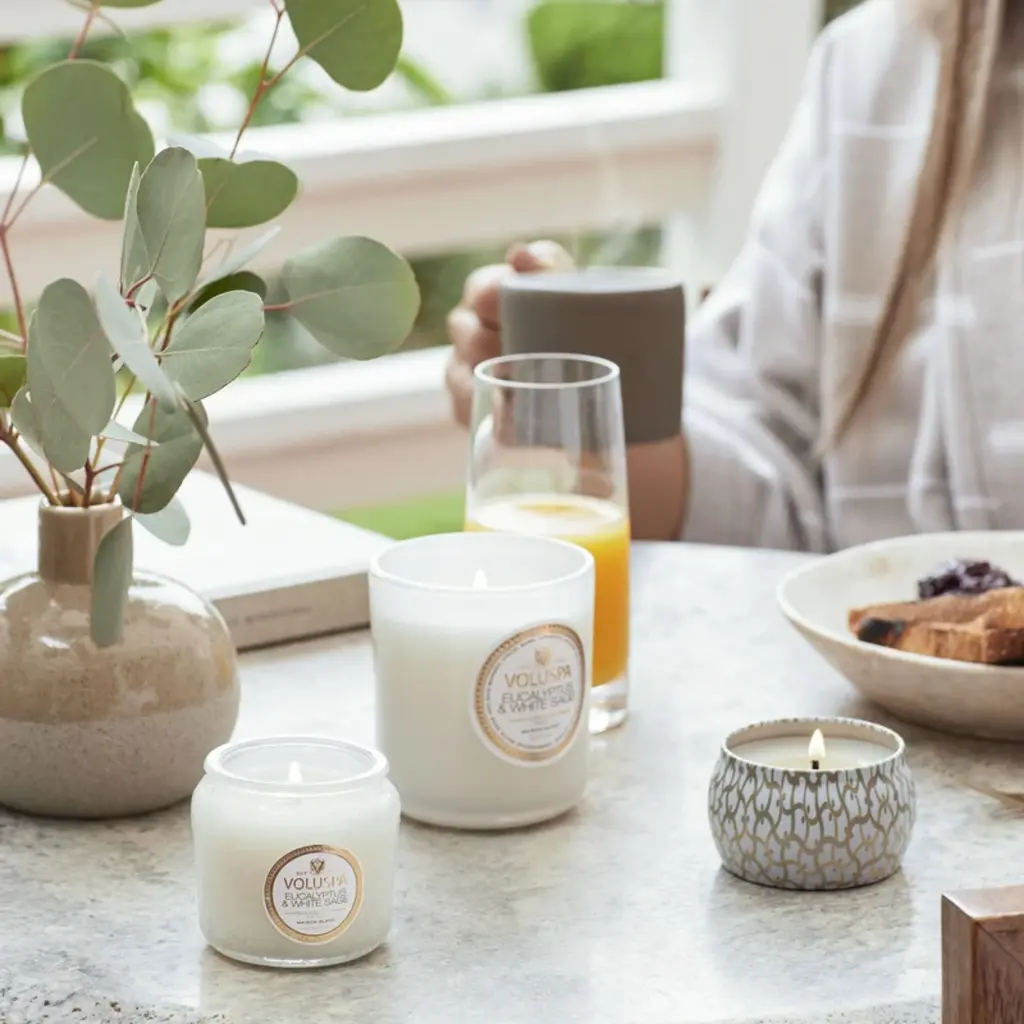 Voluspa Petite Jar Candle Eucalyptus