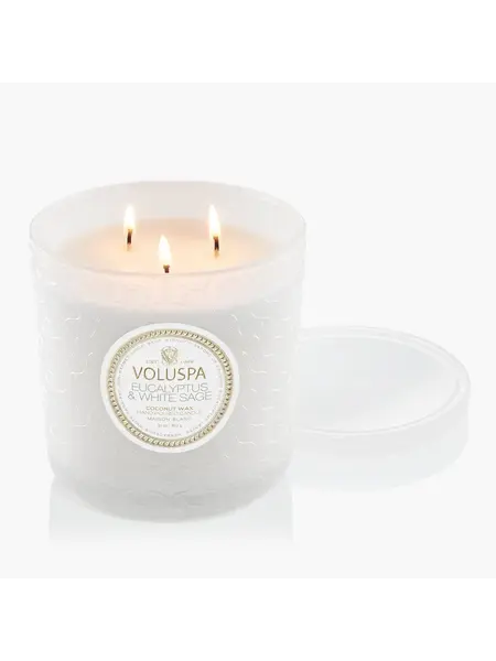 Voluspa kaars boxed luxe eucalyptus