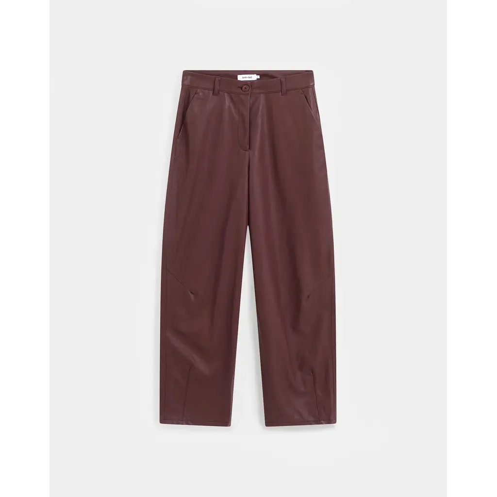 Knit-ted Alba Pants Burgundy