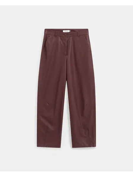 Knit-ted broek Alba burgundy