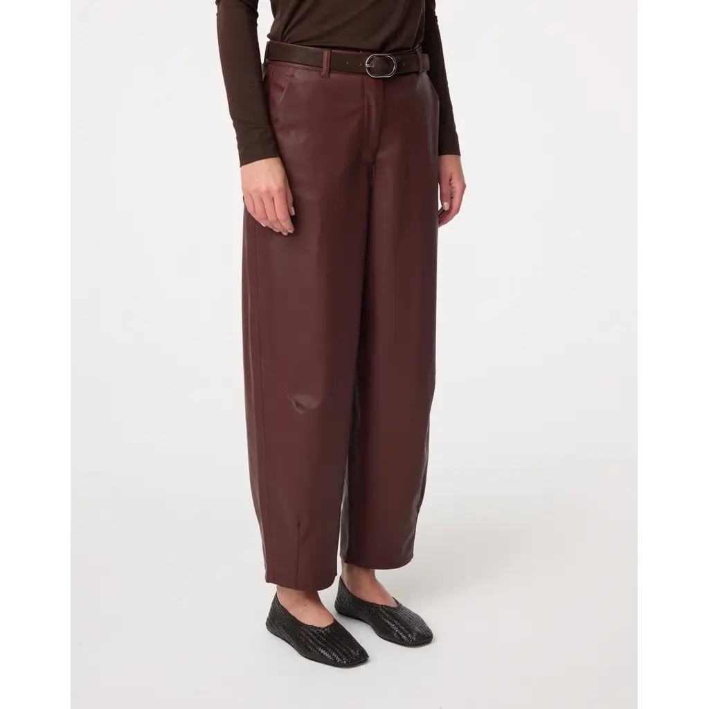 Knit-ted Alba Pants Burgundy