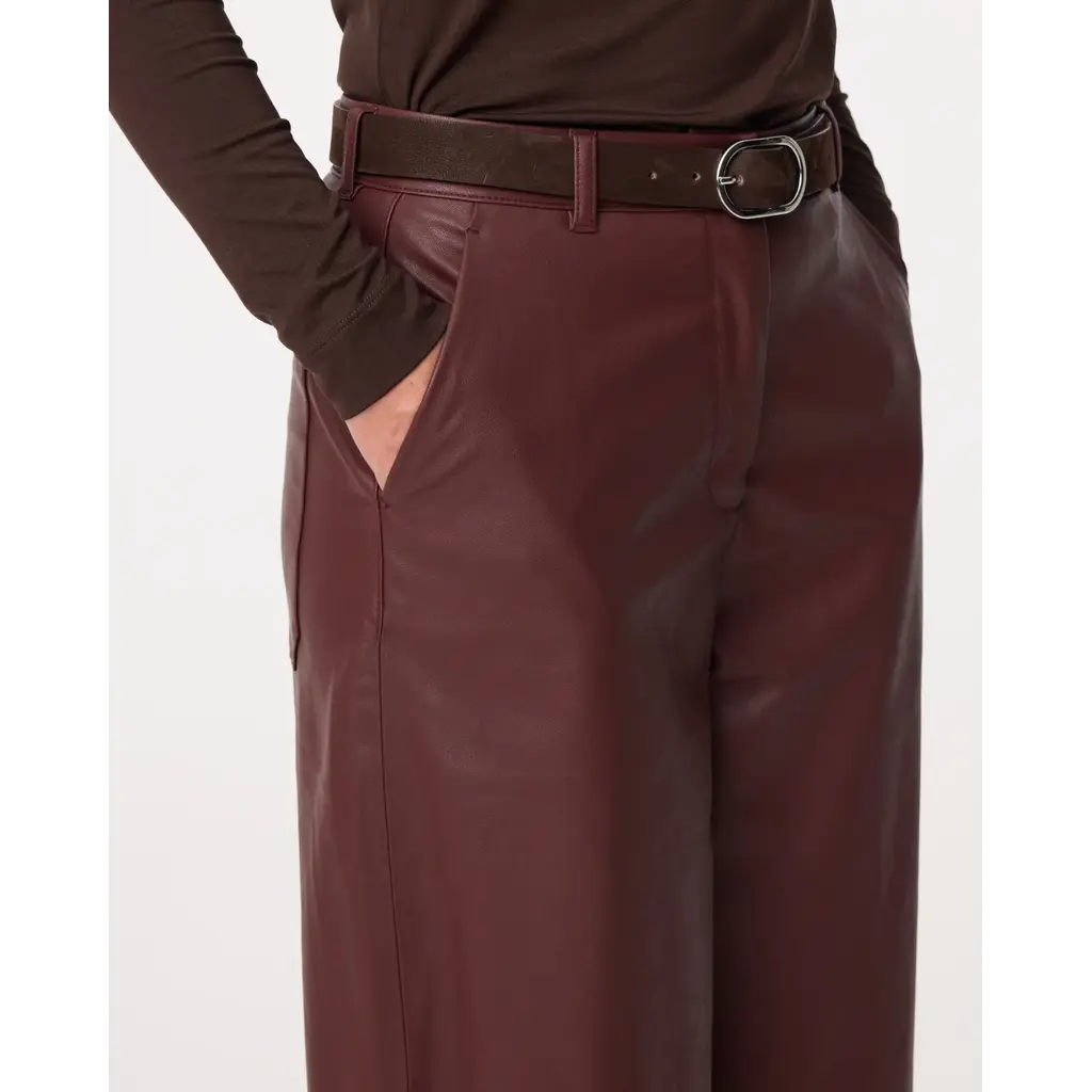 Knit-ted Alba Pants Burgundy