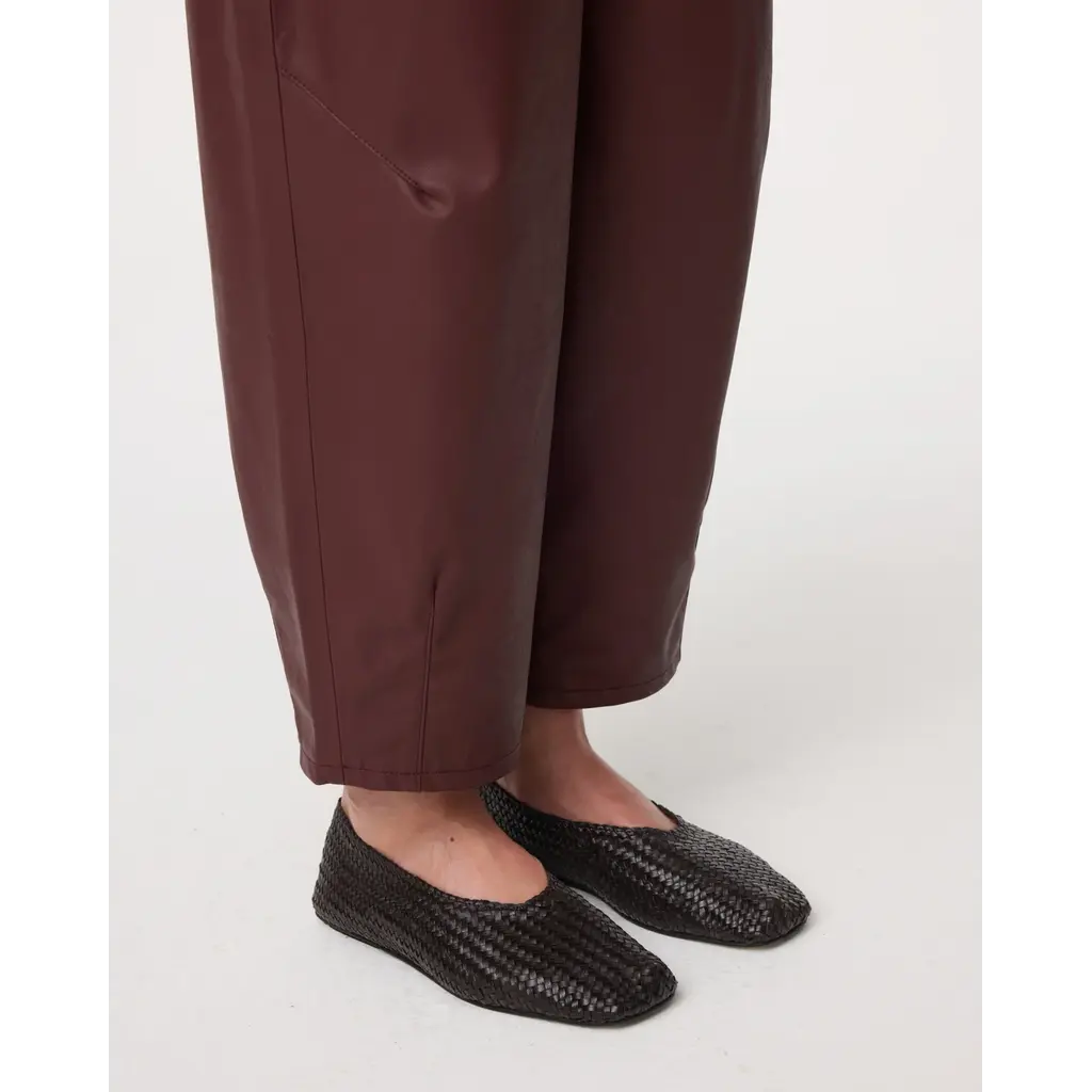 Knit-ted Alba Pants Burgundy