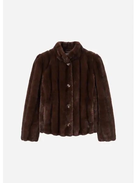 Studio AR jasje Soline dark brown