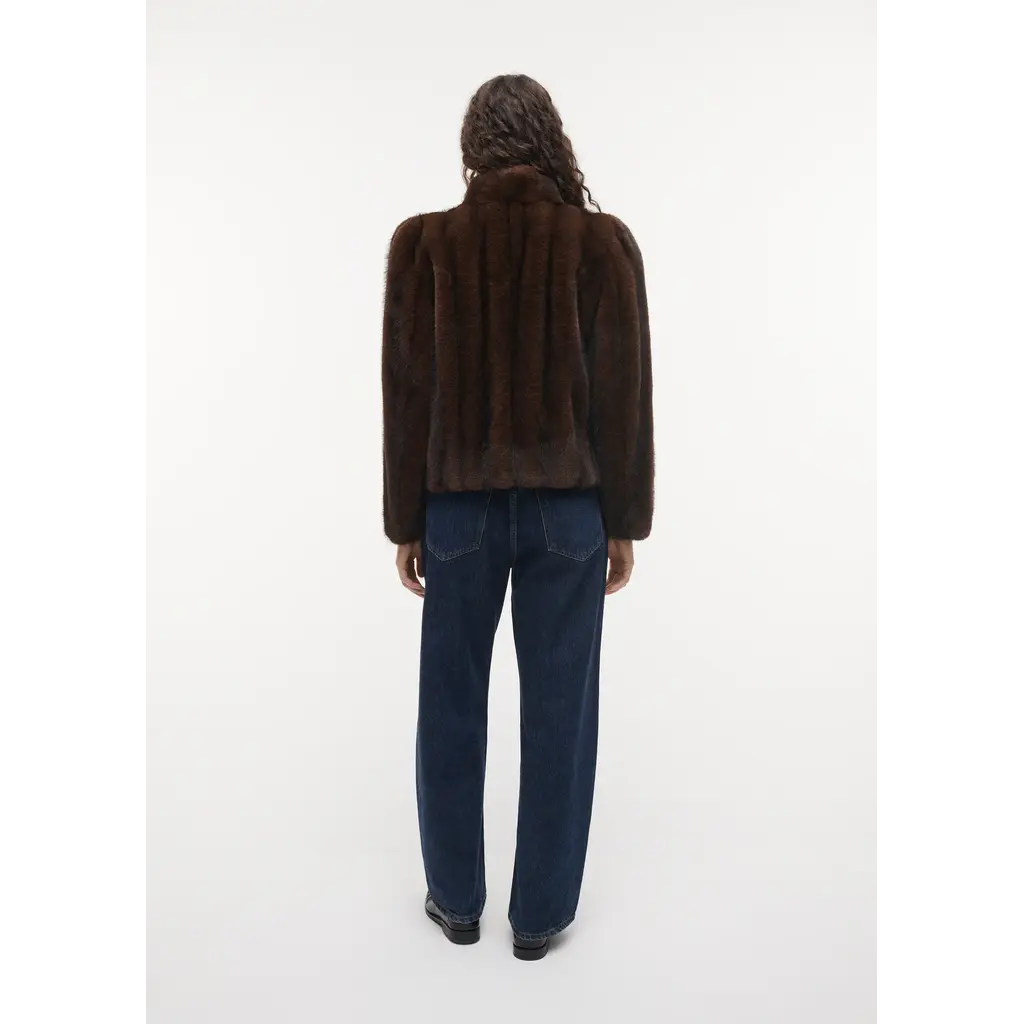 Studio AR Soline Jacket Dark Brown