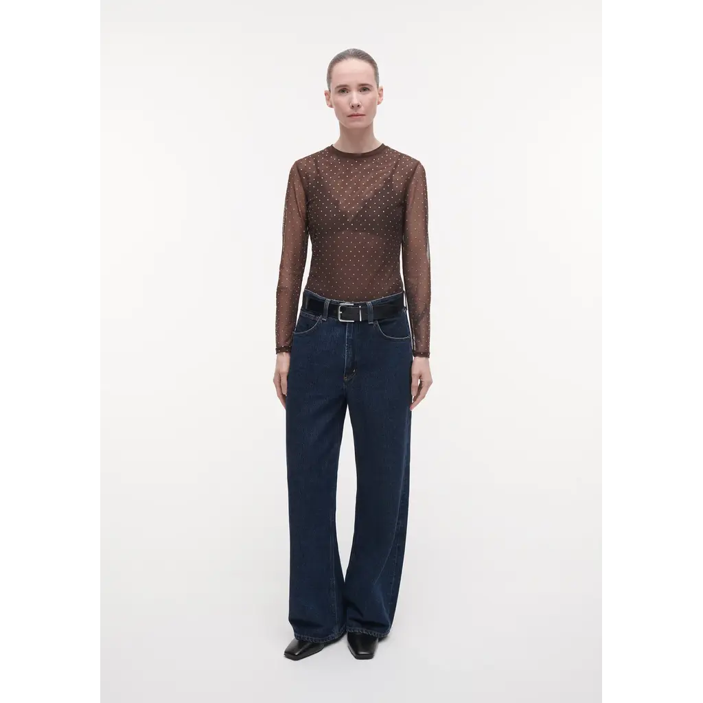 Studio AR Ines Top Dark Brown
