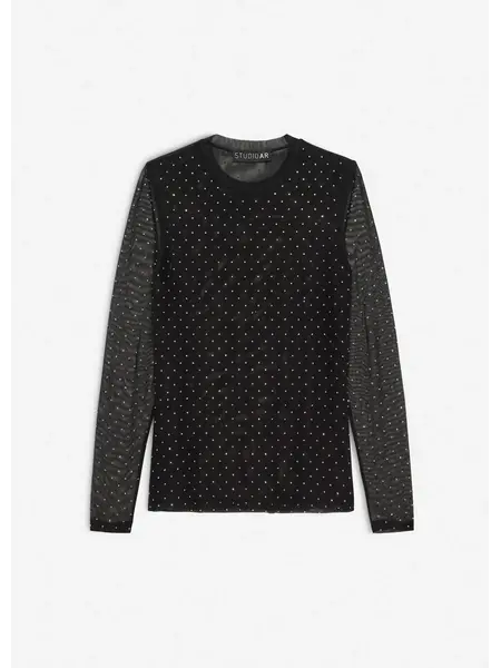 Studio AR top Ines black