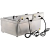 ELEKTRISCHE TAFELFRITEUSE 2X8