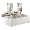 ELEKTRISCHE TAFELFRITEUSE 2X6