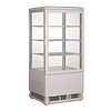 KOELVITRINE 68L WIT
