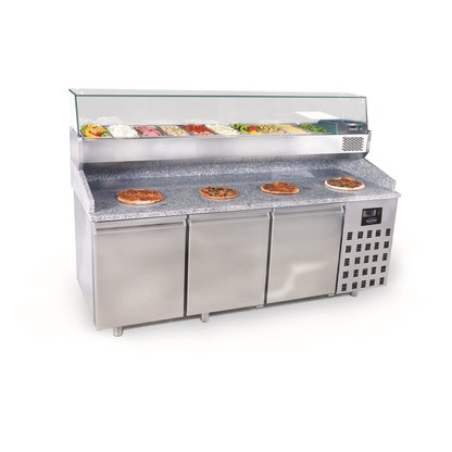 Combisteel PIZZAWERKBANK 3 DEURS