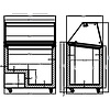 Schepijsvitrine Corsica 6x5 liter