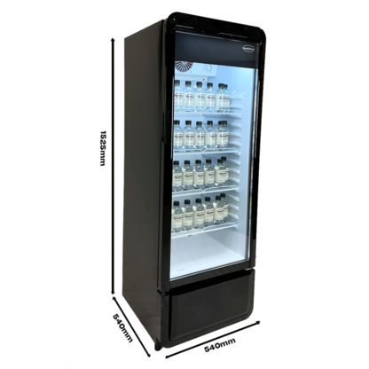 Koelkasten ( Bier )  (Dranken) Koelkast 240L verlichting glasdeur koeling