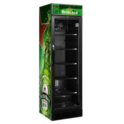 Koelkasten Heineken Bier koelkast glasdeur koeling 358L