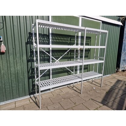 Stellingen Koelcel / Vriescel stelling 208 x 40,5 x 180 cm