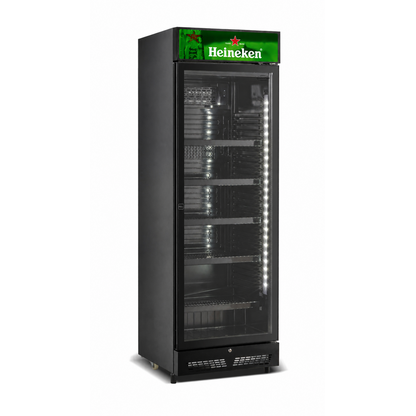 Koelkasten Heineken bierkoelkast glasdeur 400 liter