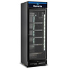 Bavaria bierkoelkast glasdeur 400 liter Blackline