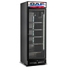 Daf bierkoelkast glasdeur 400 liter Blackline