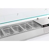 GEKOELDE OPZETVITRINE 1/3 GN x 4