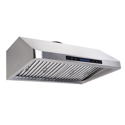 Combisteel COMBISTEEL RVS AFZUIGKAP 90 CM – MOTOR – 1530 M³/U