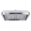 COMBISTEEL RVS AFZUIGKAP 90 CM – MOTOR – 1530 M³/U