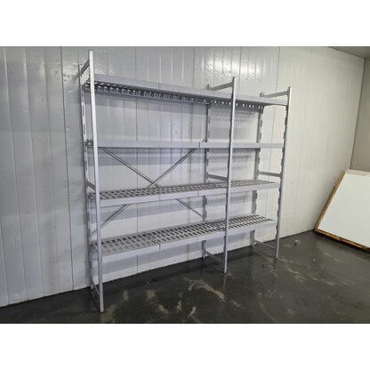 Stellingen Koelcel / Vriescel stelling 208 x 40,5 x 195 cm