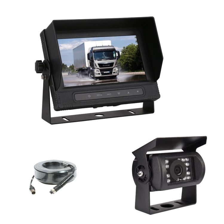 ARC 7 inch AHD systeem met waterdichte monitor en 1 camera