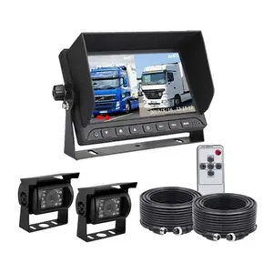 ProSight Professioneel 9 inch HD Splitscreen  Achteruitrijcamera-systeem met 2 verwarmde camera 's