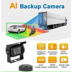 ProSight 9 inch HD Achteruitrijcamera-systeem met AI detectie