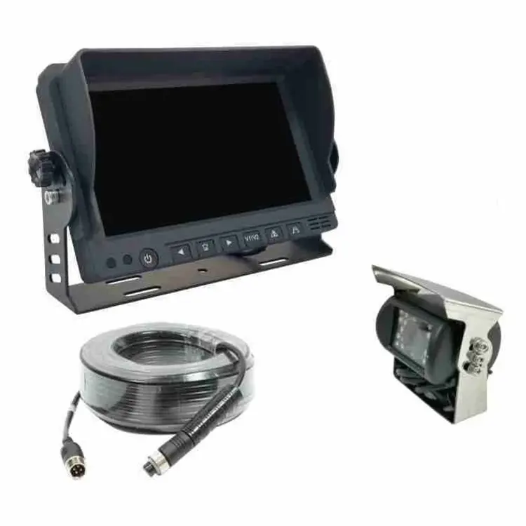 ProSight Professioneel 7 inch HD Achteruitrijcamera-systeem verwarmde camera + geluid